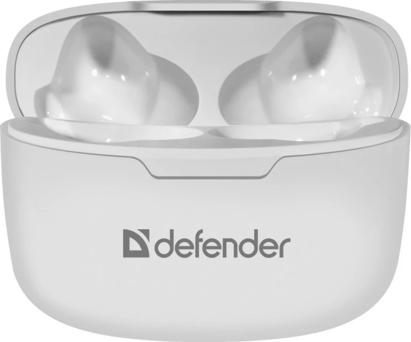 Kufje Defender TWINS 903, pa tela, Bluetooth, të bardha