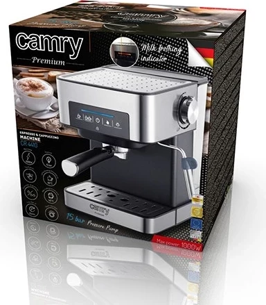 Aparat për kafe Camry CR 4410, 1000W, i zi