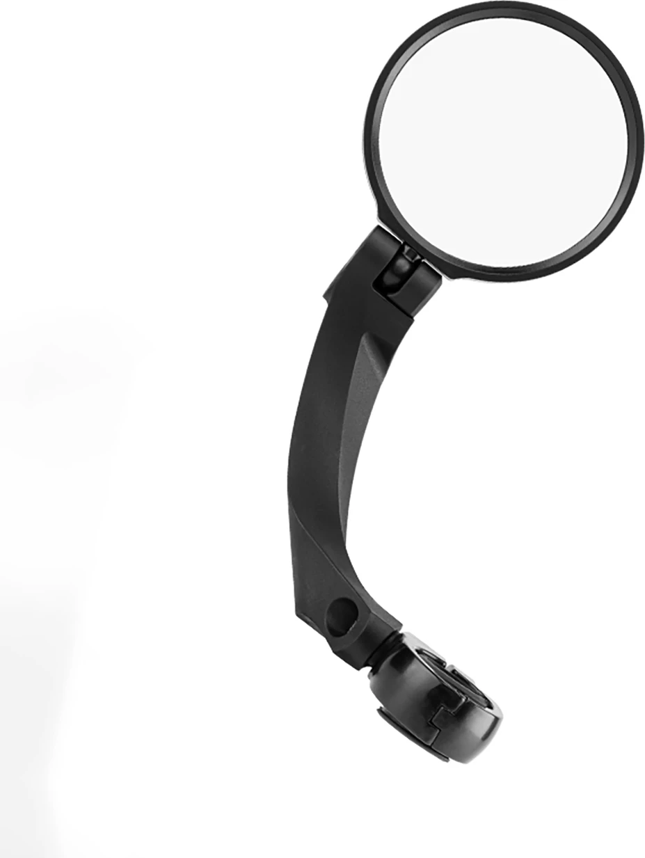 Pasqyrë biçiklete Rockbros 26210001004, për timon të djathtë, plastikë, e zezë