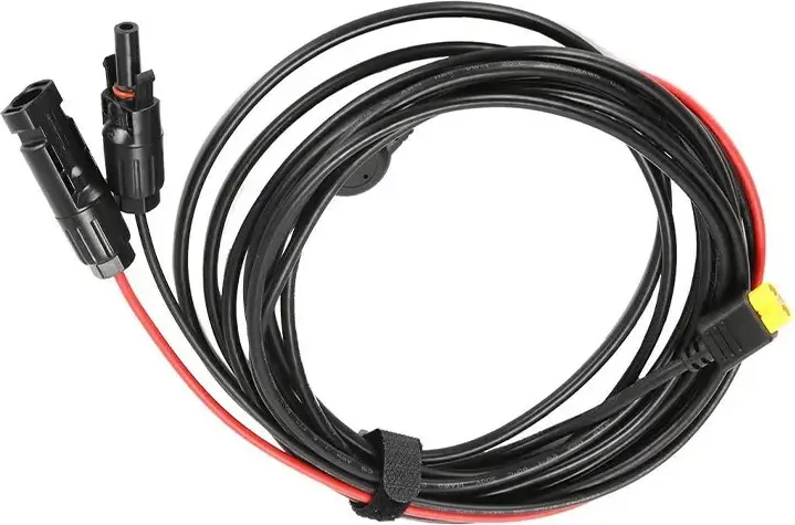 Kabllo paneli diellor EcoFlow XT60, 5m, e zezë
