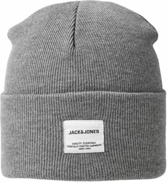 Kapelë për meshkuj Jack & Jones, gri