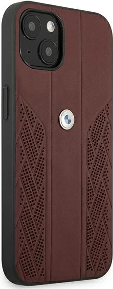 Mbështjellës BMW BMHCP13SRSPPR për iPhone 13 mini 5.4", lëkurë, i kuq