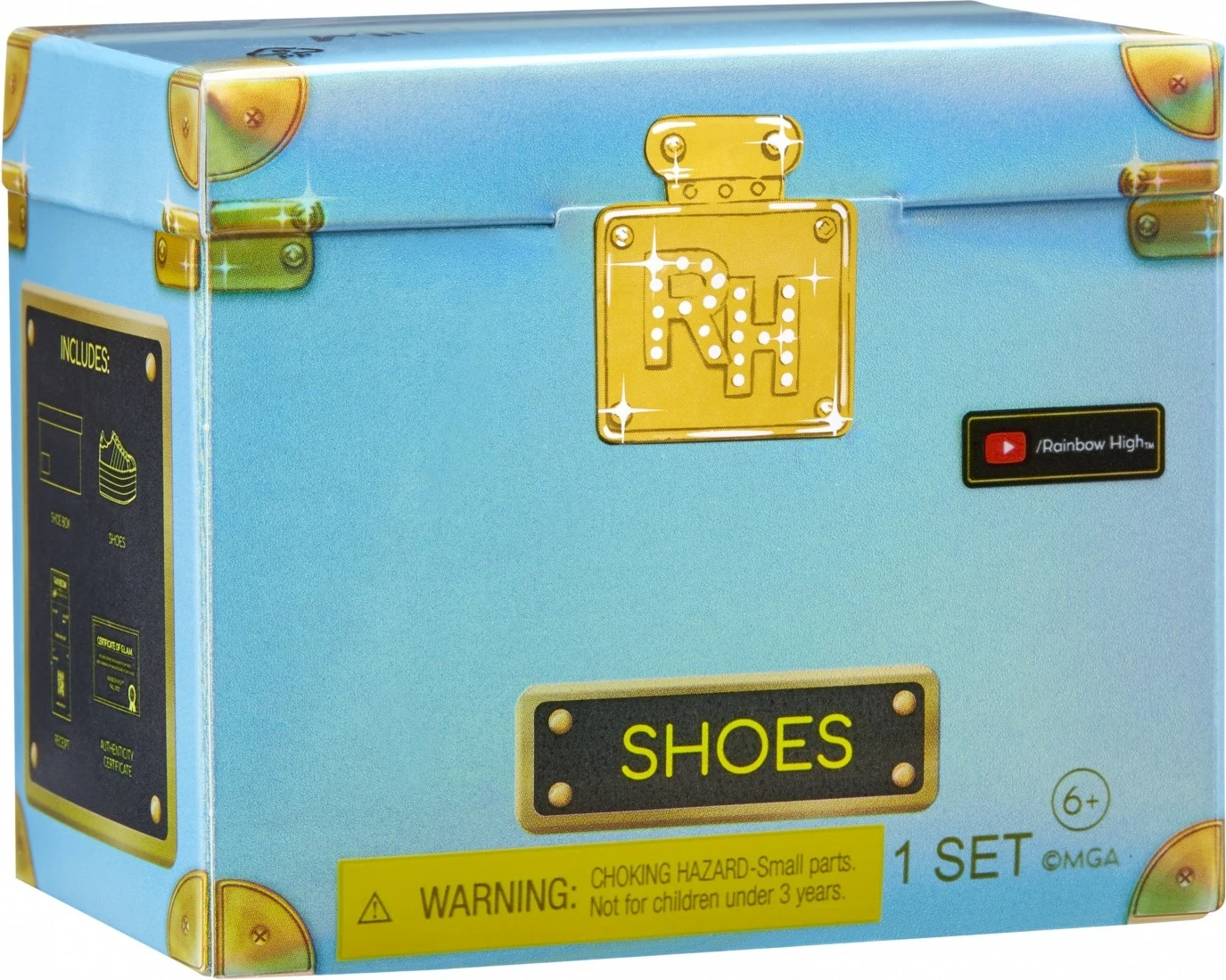 Aksesor këpucë për kukulla Rainbow High, MGA, 1 copë, shumëngjyrëshe