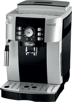 Makinë espresso De’Longhi Magnifica S ECAM 21.117.SB, 1.8 L, Kafe kokërr, Kafe e bluar, Mulli i integruar, 1450 W, E zezë, Argjend