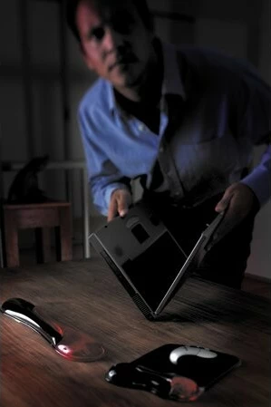 Mauspad Kensington Duo Gel, Mbështetës dore, E zezë/E kuqe