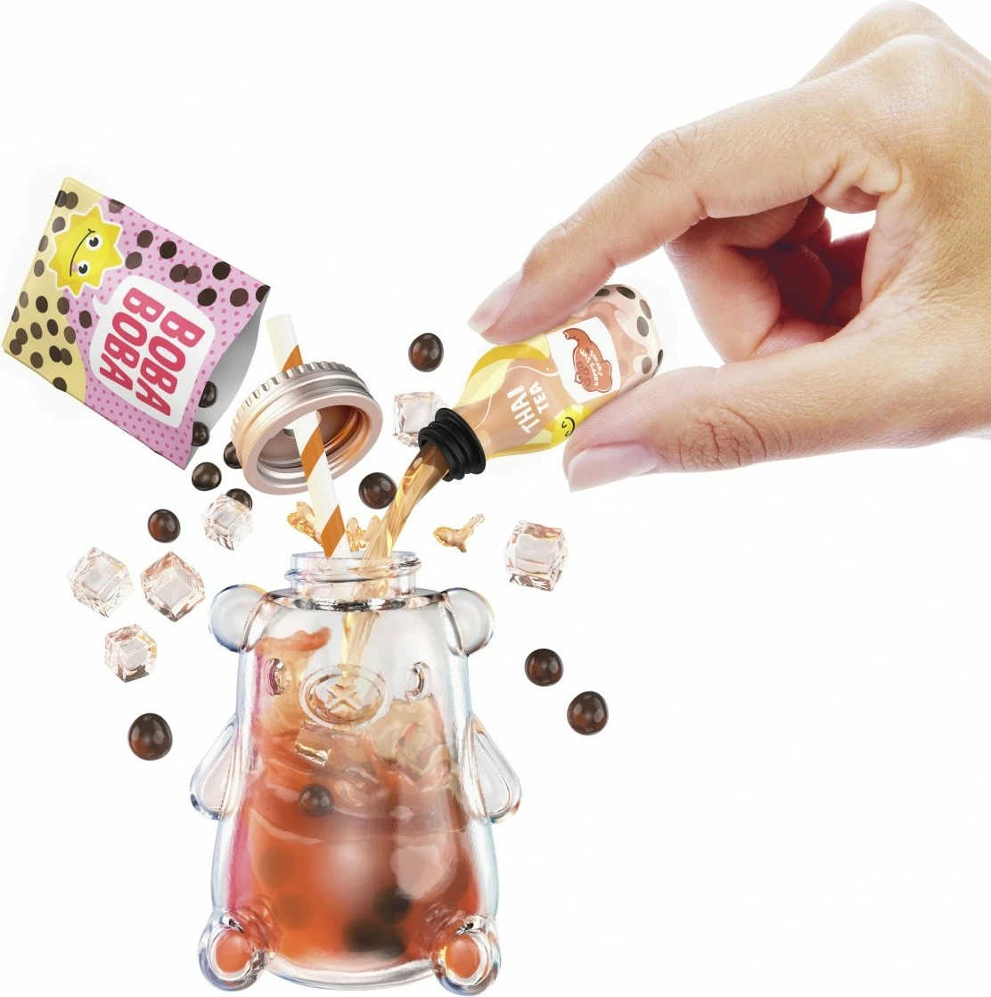 Set figurina MGA Miniverse Make It Mini Foods: Cafe, plastikë, 1 copë