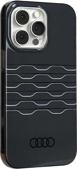 Mbështjellës Audi IML MagSafe për iPhone 13 Pro Max, i zi