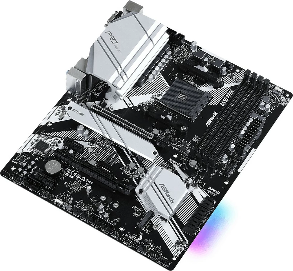 Pllakë amë ASRock B550 Pro4, AMD, Socket AM4, 128 GB