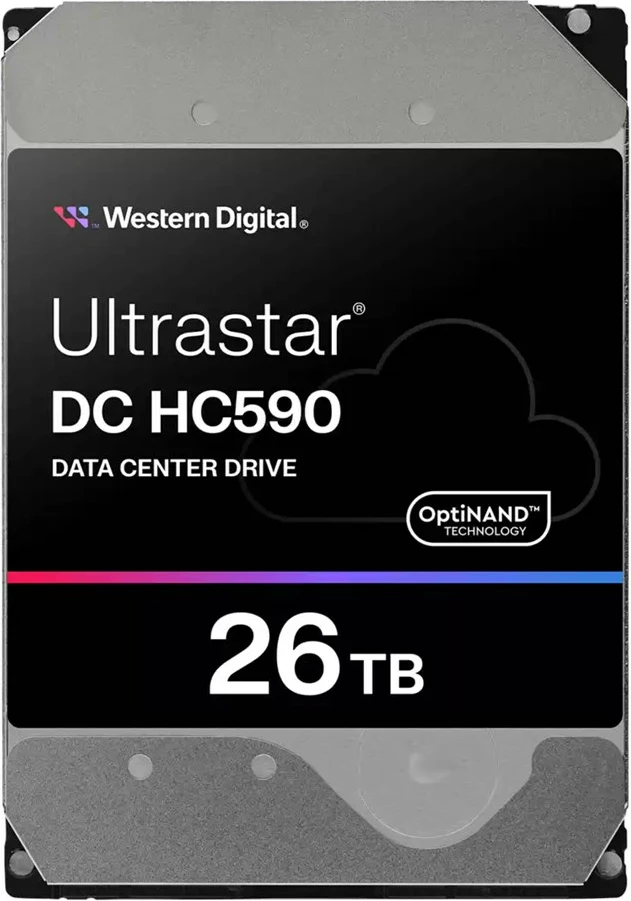Hard disk Western Digital DC HC590, 26 TB, 7200 RPM, 3.5", SAS