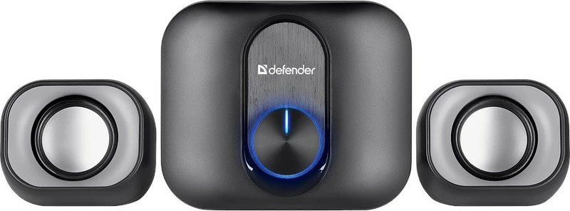 Kasë zëri Defender V13 2.1, 11W, USB, LED, E zezë
