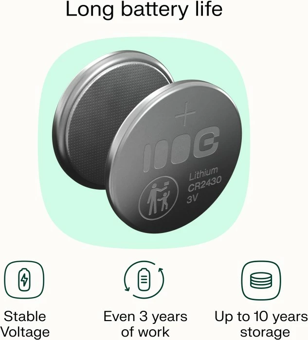 Bateri buton, Green Cell CR2430 X5, 290 mAh 3V, litium, paketë 5 copë