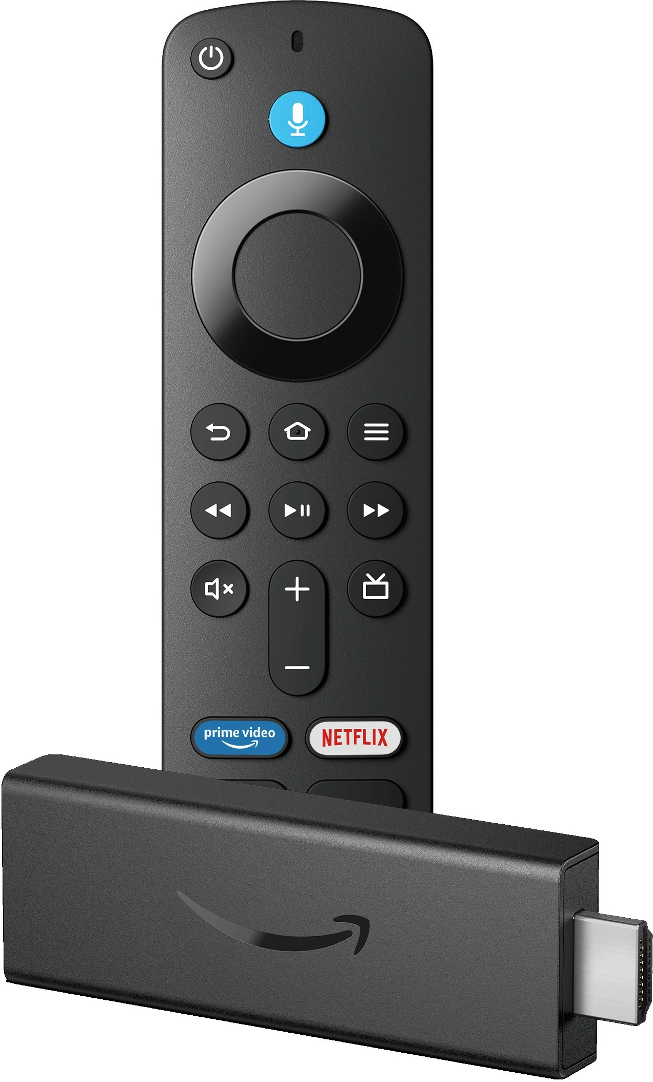 Amazon Fire TV Stick HD, Alexa Voice Remote, Full HD, e zezë