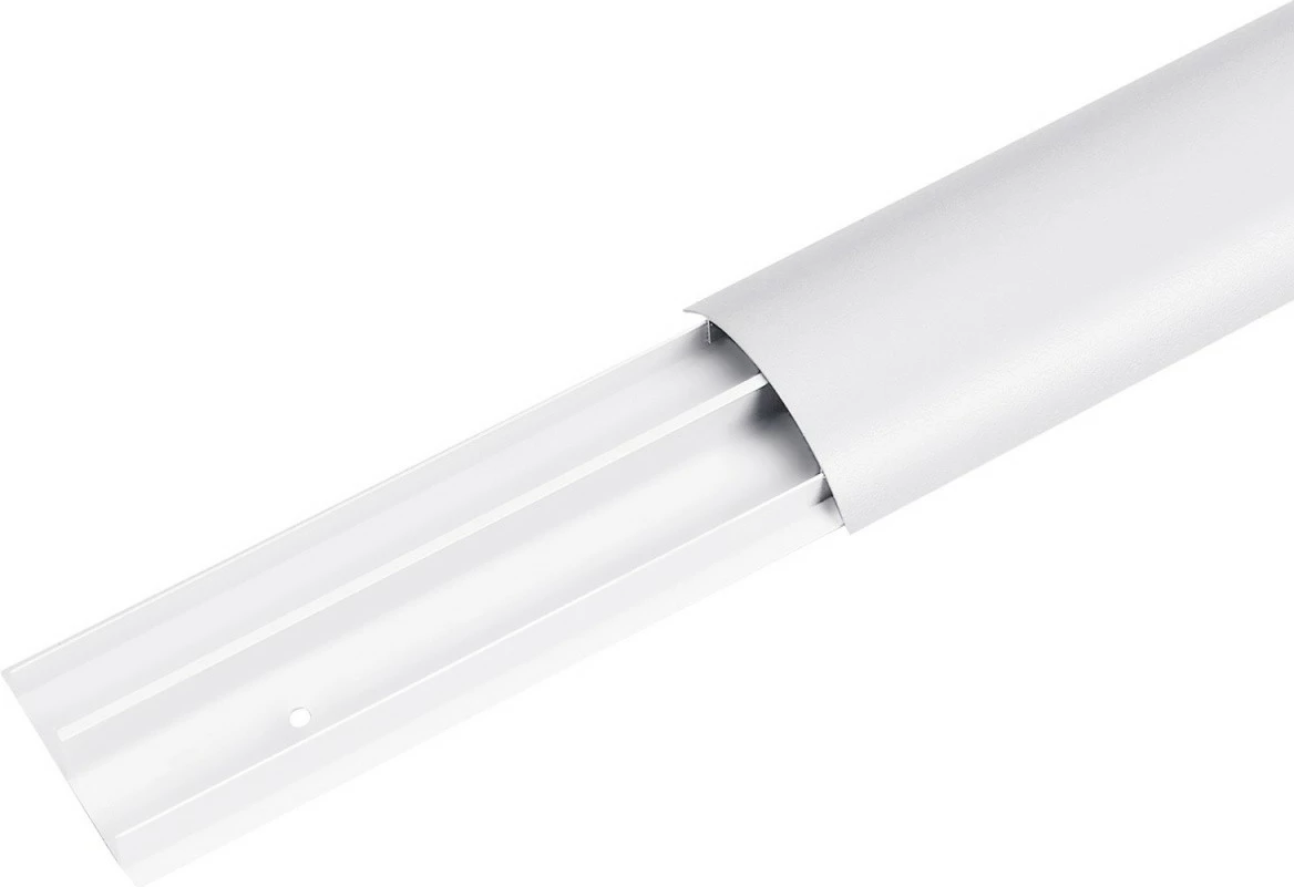 Listelë alumini për mbulimin e kabllove Maclean MC-814 W, 75cm, e bardhë