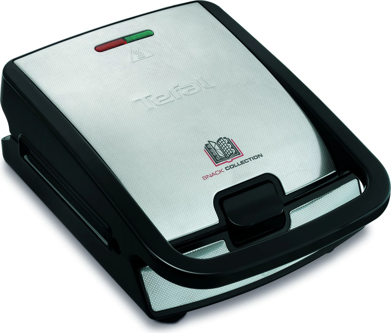 Pajisje sanduiç & vaflla Tefal Snack Collection SW852D, 700W, inox/zezë