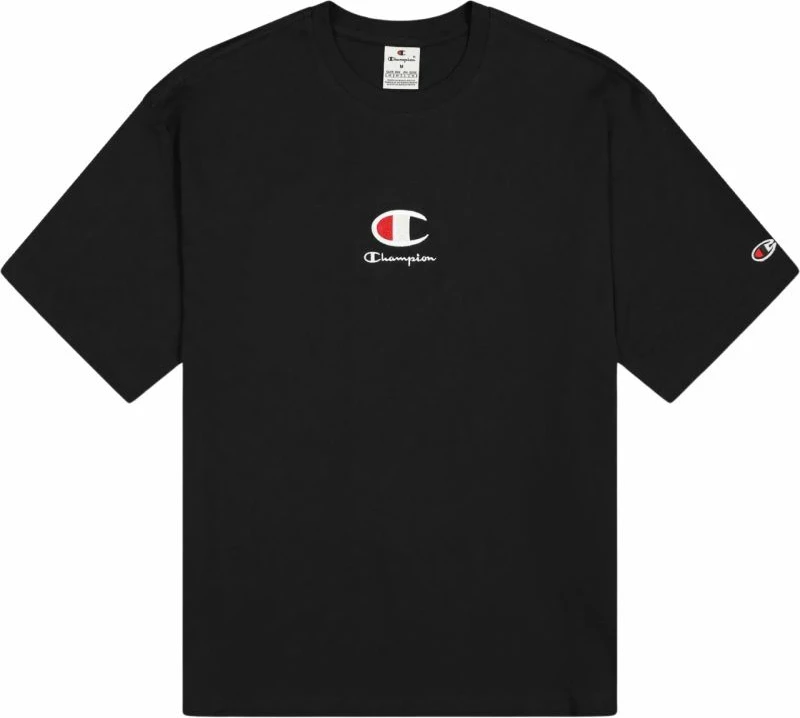 Maicë për meshkuj Champion, e zezë