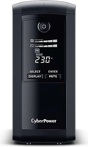 Kasë CyberPower VP1000EILCD, 1000VA/550W, me LCD, e zezë