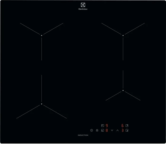 Pllakë induksioni Electrolux LIL61424C, 60 cm, 4 zona, e zezë