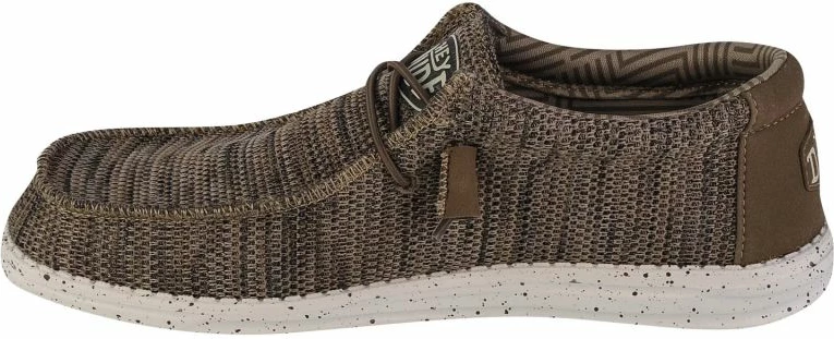 Këpucë Hey Dude Wally Sox për meshkuj, ngjyrë kafe