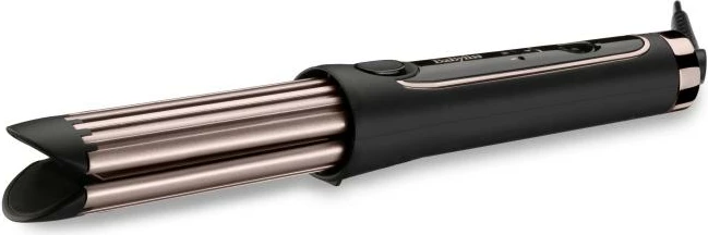 Masha flokësh BaByliss Curl Styler Luxe C112E 36 mm kuarc-keramike 3 temperatura cool air e zezë/rose gold