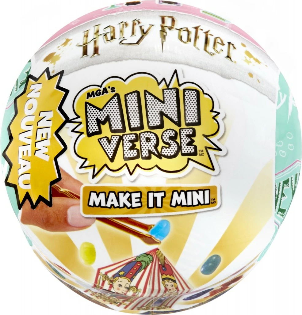 Figurinë koleksionuese MGA Miniverse Make It Mini Harry Potter Honeydukes, set, plastikë