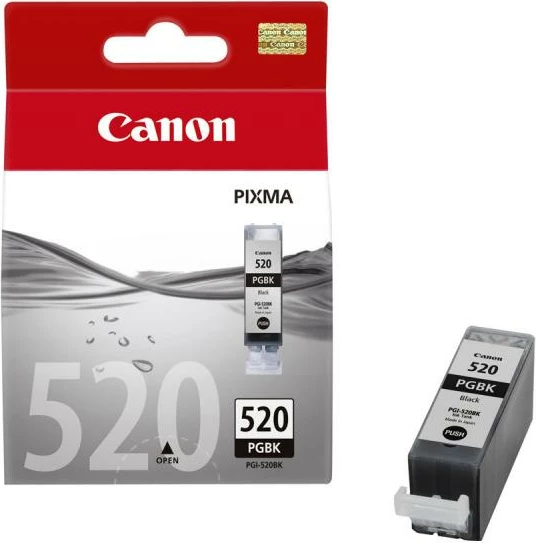 Kasetë boje, Canon, PGI-520BK, 19 ml, e zezë