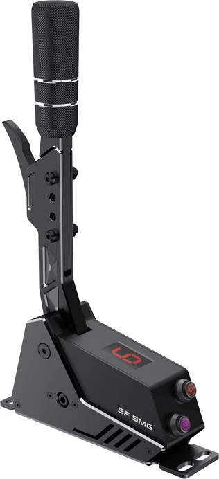 Kambio sekvenciale simulimi PXN SF SMG, lidhje me kabëll USB-C, kompatibile PC Windows dhe baza PXN, e zezë