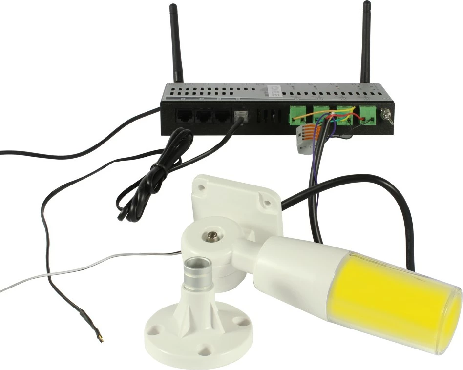 Dritë sinjalizuese ALLNET MSR zbh., e kuqe/e verdhë/e gjelbër, me buzzer