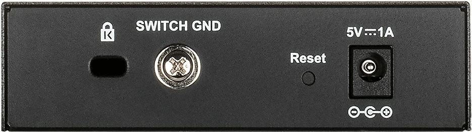 Switch D-Link DGS-1100-05V2/E, 5 porte, Gigabit, Managed, i zi