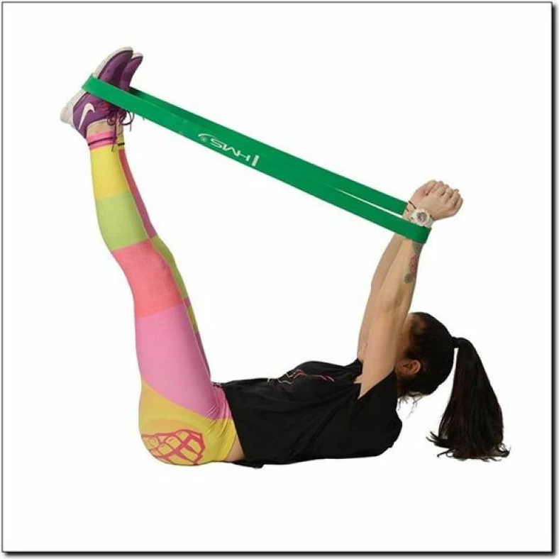 Lastik stërvitjeje HMS GREEN GU05, 45x4.5x2080 mm