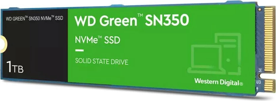 SSD Western Digital Green WDS100T3G0C, 1 TB, M.2, 3200 MB/s