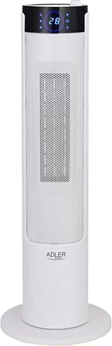 Ngrohës ventilatorik Adler AD 7730, Keramik, Bardhë