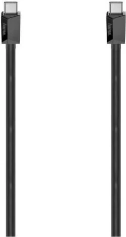 Kabel Hama USB 3.2 GEN 2 USB-C 10 Gbit/s, 100W, 1m, e zezë