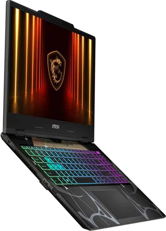 Laptop gaming MSI Cyborg 15 B2RWFKG-038XPL, 15.6", Intel Core 7 240H, 16 GB RAM, 512 GB SSD, NVIDIA RTX 5060, Zi
