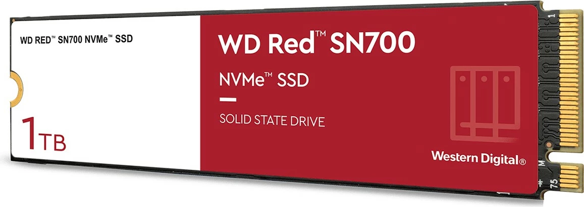 SSD Western Digital Red SN700, 1 TB, M.2, 3430 MB/s
