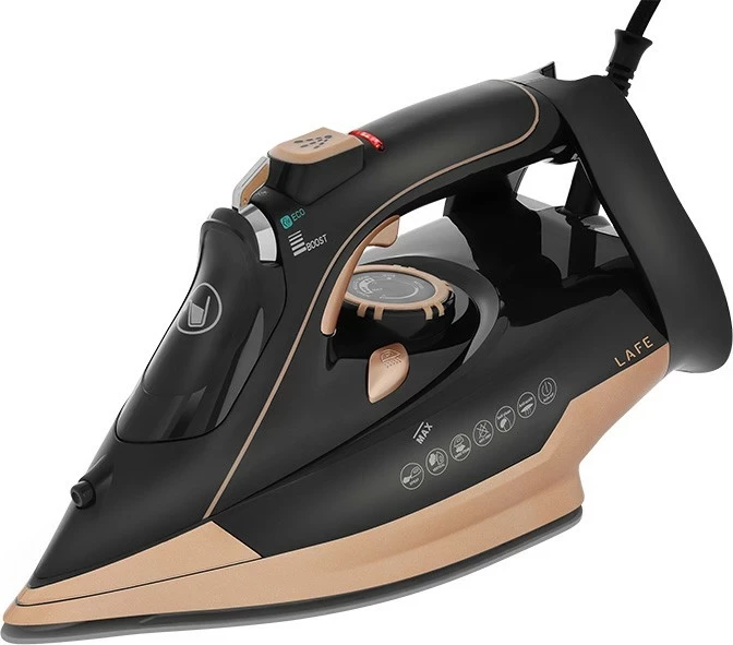 Hekur me avull Lafe VaporMax, 3000W, pllakë qeramike, zi-ari