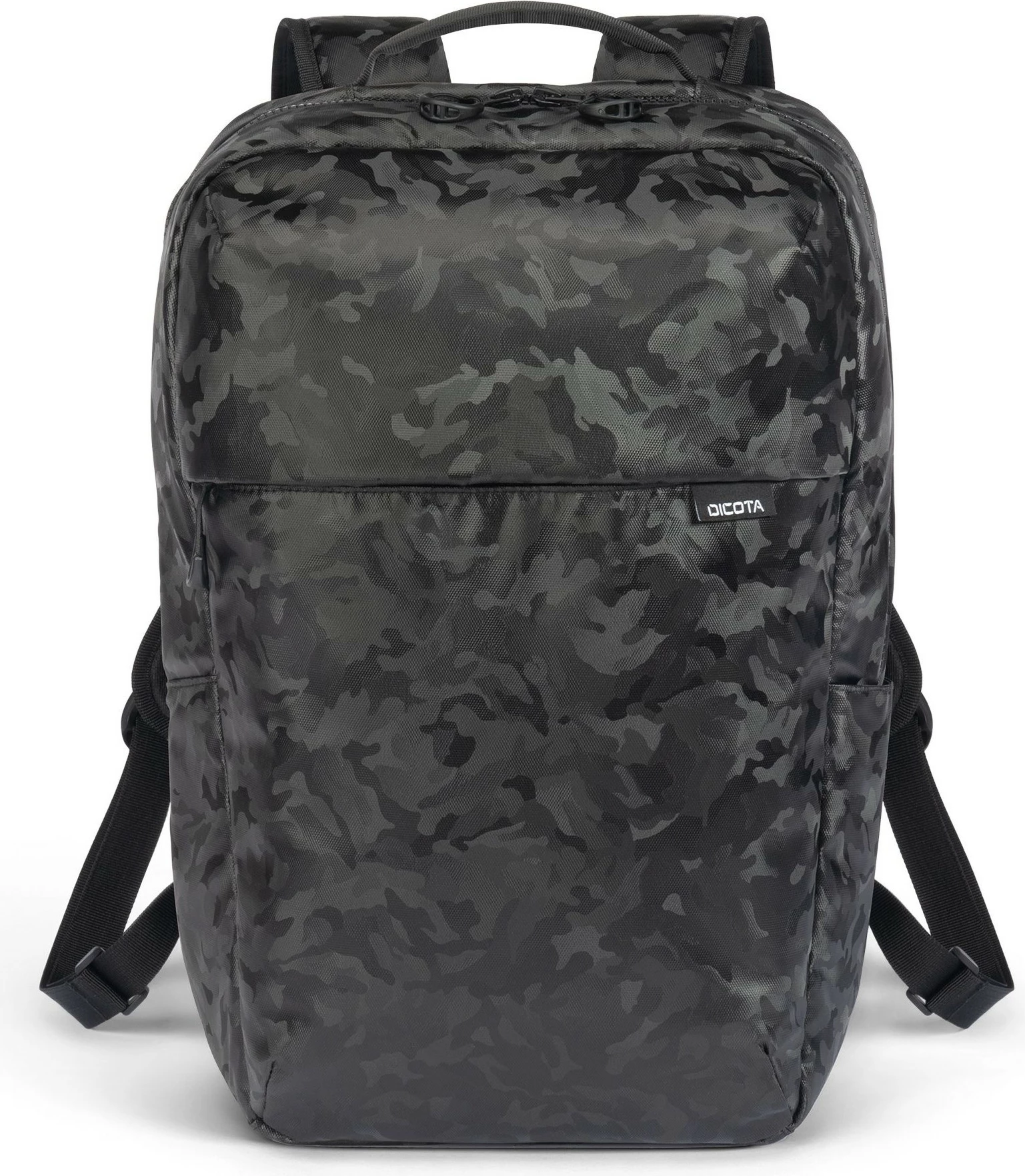 Çantë shpine DICOTA D32126, 16", xhepa të jashtëm, poliestër, kamuflazh
