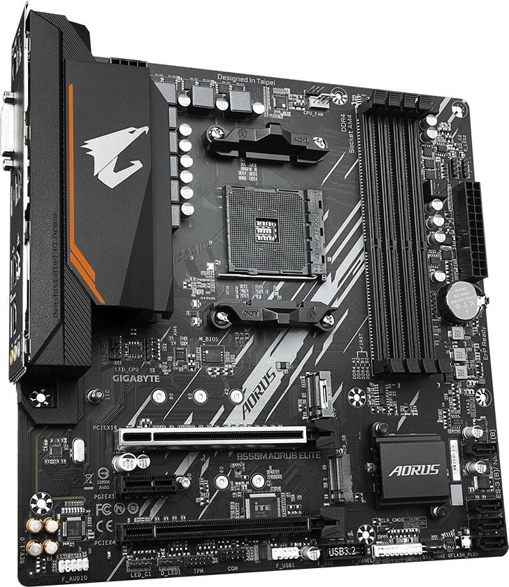 Pllakë amë Gigabyte B550M AORUS ELITE, Socket AM4, micro ATX