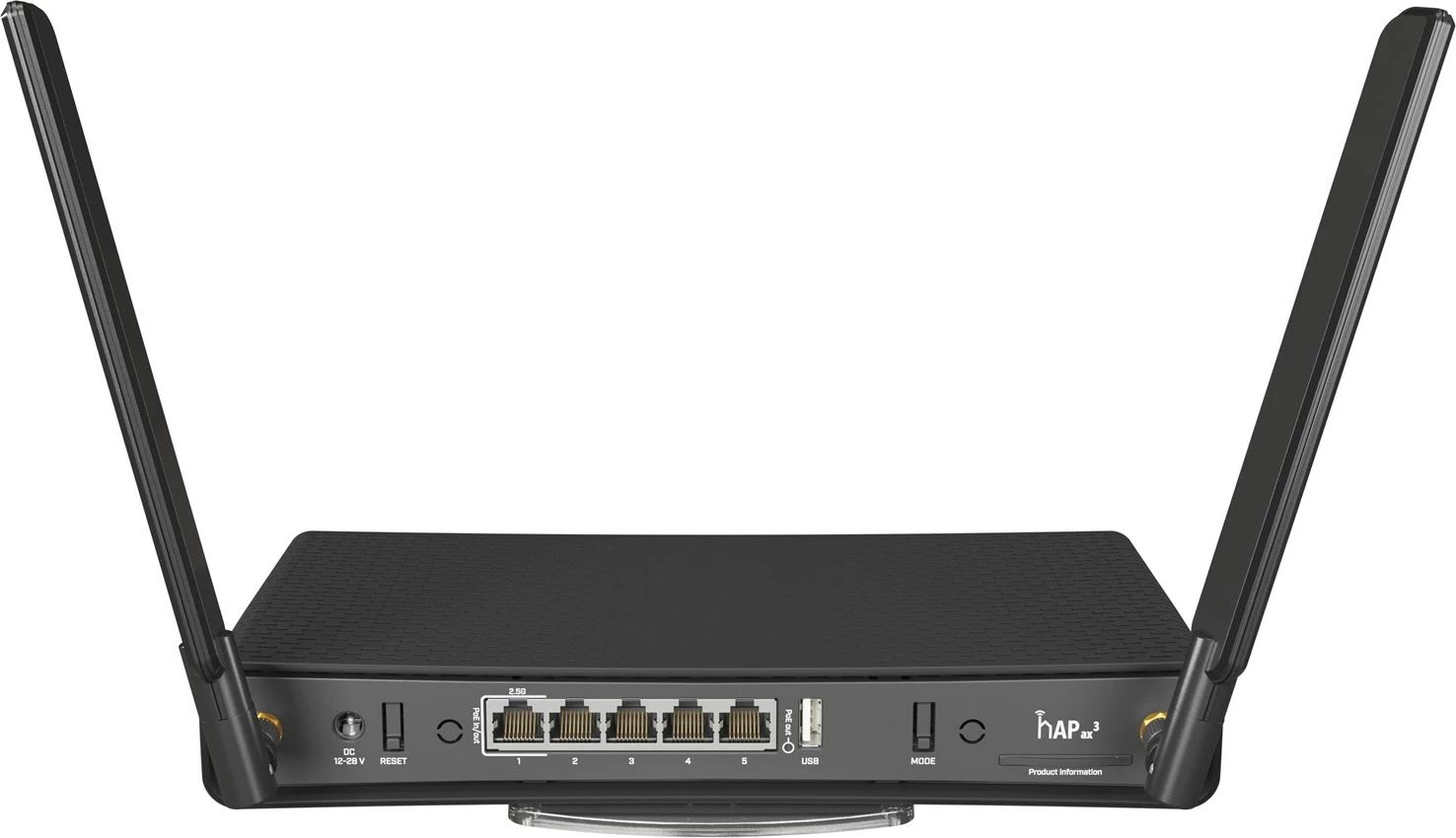 Router wireless MikroTik hAP ax³, Ethernet Gigabit, Dual-band, i zi
