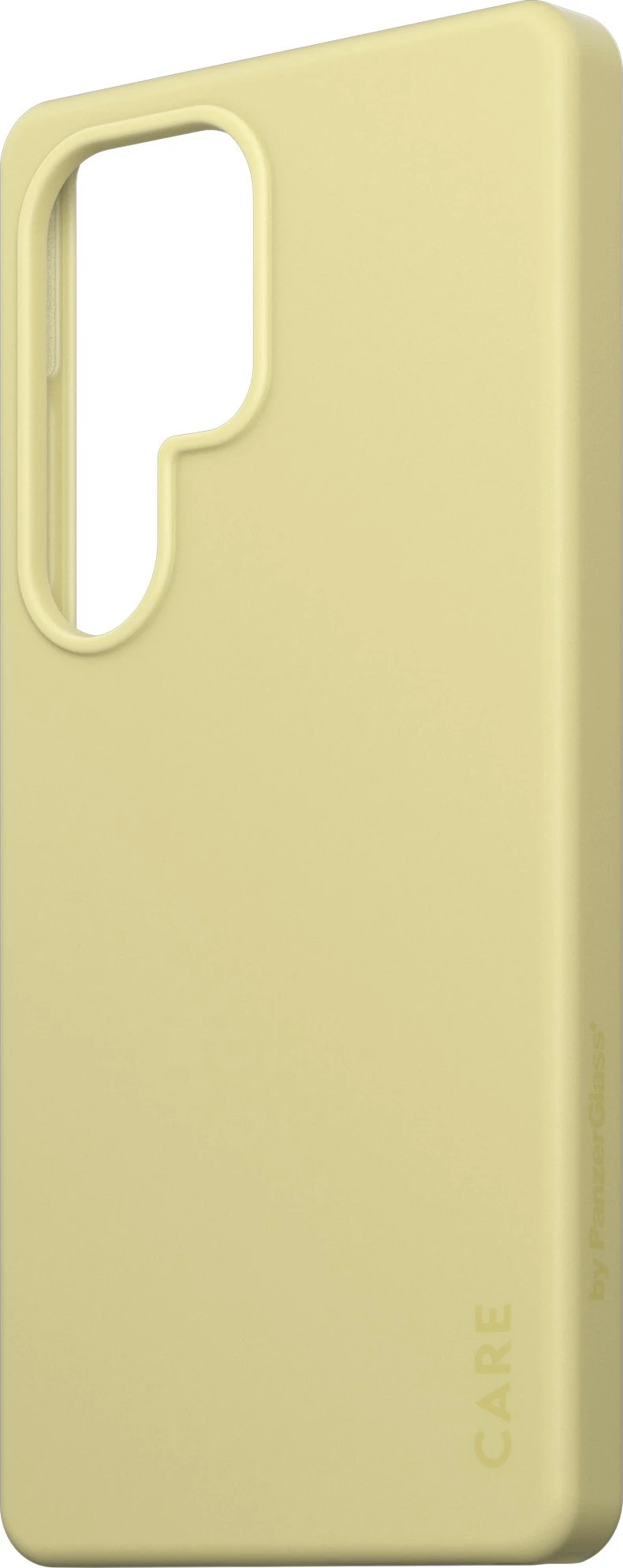 Mbështjellës PanzerGlass CARE Chardonnay për Galaxy S25 Ultra, silikon, e verdhë