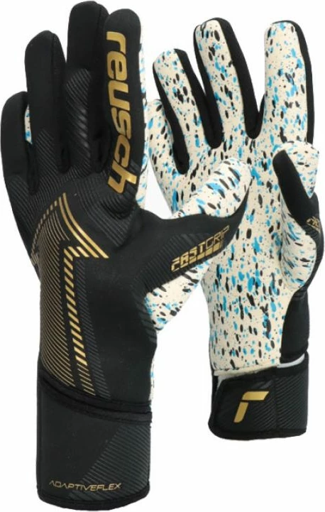 Doreza portieri për fëmijë Reusch, të zeza