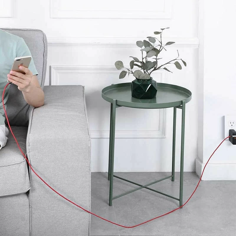 Kabllo AUKEY CB-AL01 Red OEM, Lightning në USB-A, 2m, kënd 90°, e kuqe