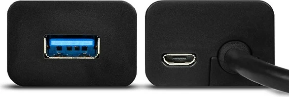 Hub USB 4-portësh AXAGON HUE-S2BL, USB 3.2 Gen 1, 1.2m kabllo, i zi