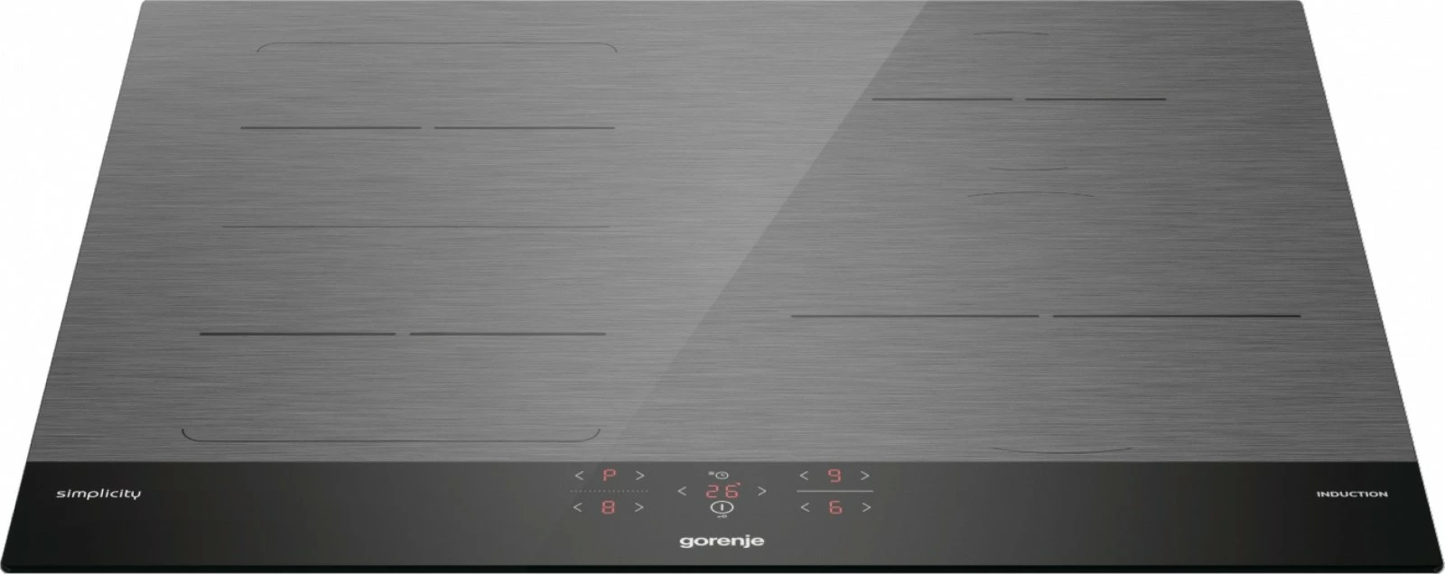 Pllakë gatimi me induksion Gorenje GI6421SYB, 4 zona, e zezë