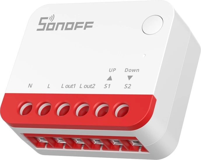 Ndërprerës smart Sonoff MINI-ZBRBS, ZigBee, për roleta elektrike, i bardhë