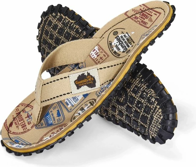 Sandale Gumbies për meshkuj, bezhë