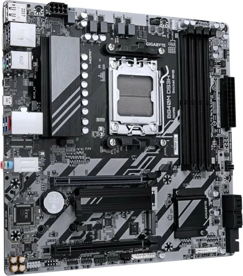 Pllakë amë Gigabyte B840M DS3H, Socket AM5, micro ATX, 4 DDR5