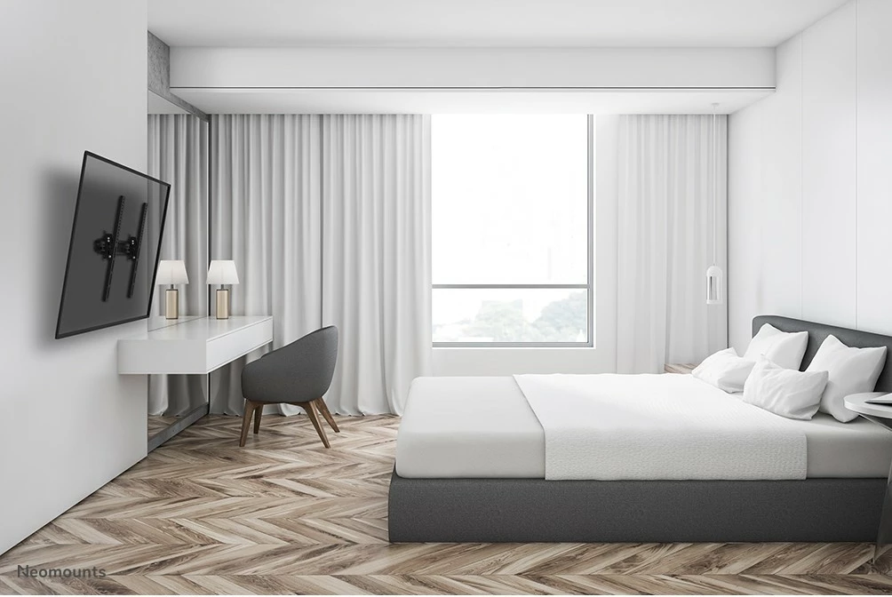 Mbajtëse muri për TV Newstar WL35-350BL14, 32-65 inç, rregullim pjerrësie, e zezë