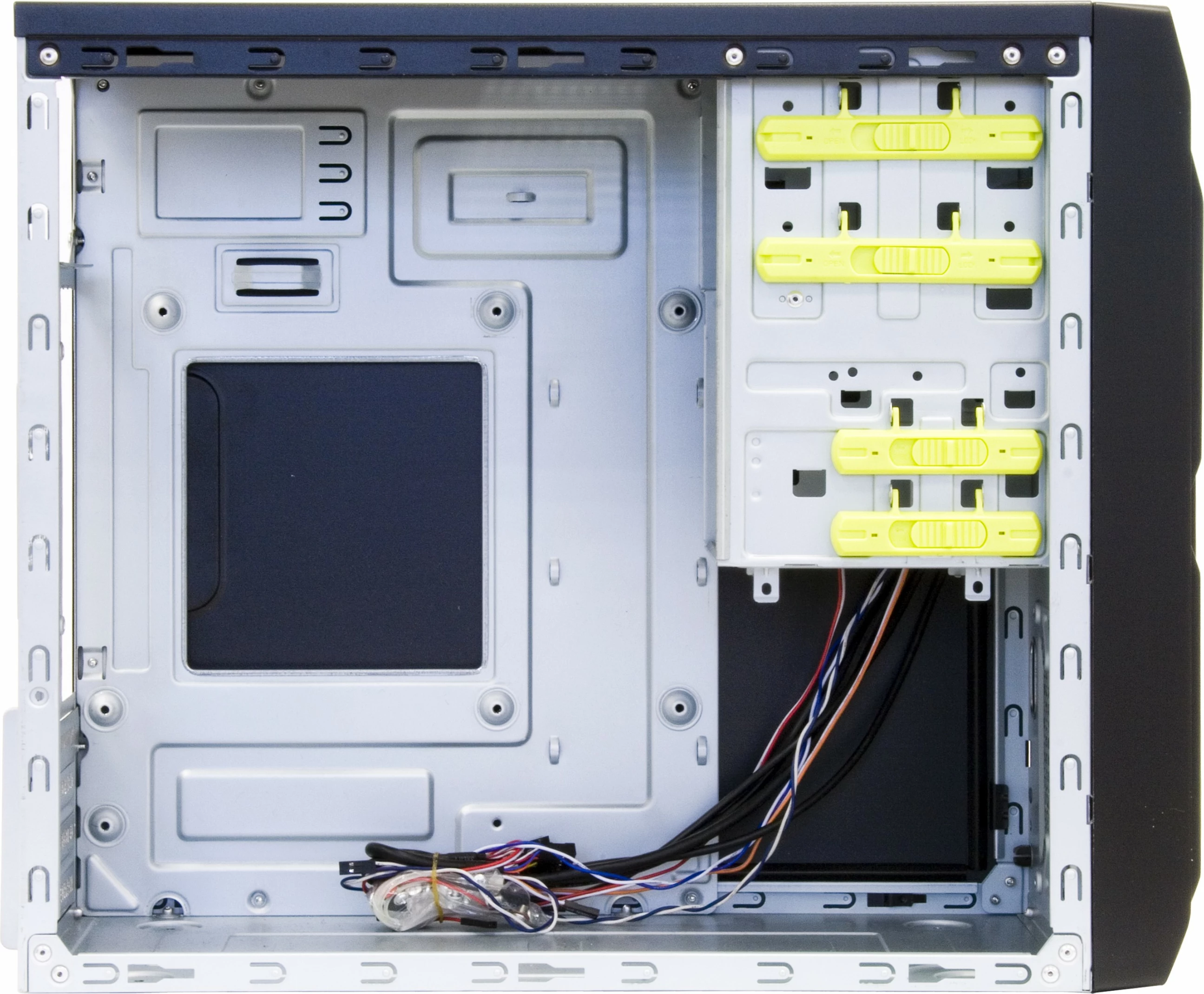 Kasë Chieftec Libra Serie LT-01B-350GPB, mini tower, 350W, e zezë