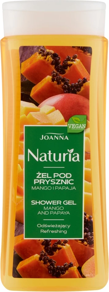 Xhel dushi për femra Joanna Naturia Mango dhe Papaya 300ml
