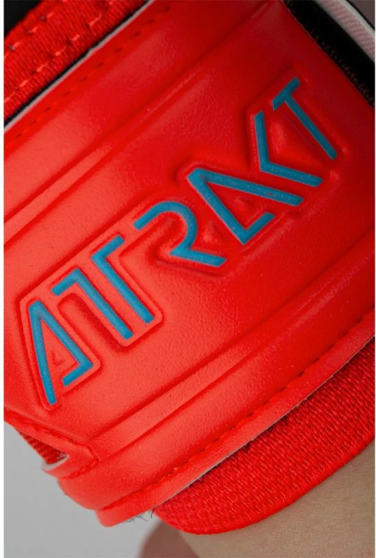 Doreza portieri për meshkuj Reusch Attrakt Gold X Evolution Cut Finger Support, të kuqe